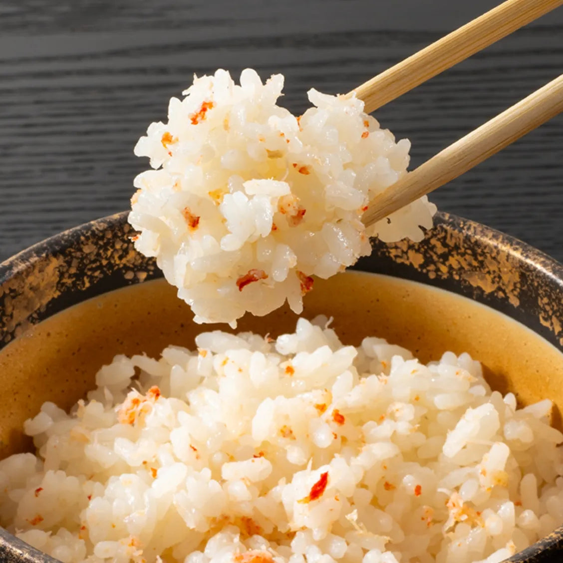蟹がたっぷり入ったご飯
