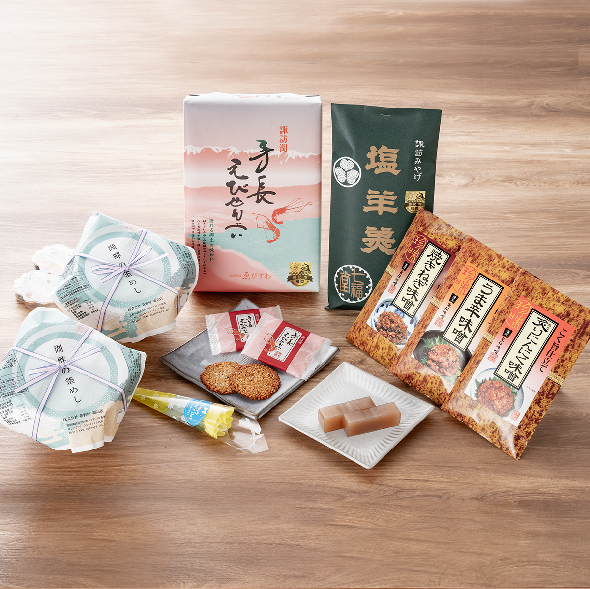 送料込】ギフトセット 湖畔の釜めしに美味しいお味噌とおつまみ - お酒 送料込】ギフトセット 湖畔の釜めしに美味しいお味噌とおつまみ - お酒