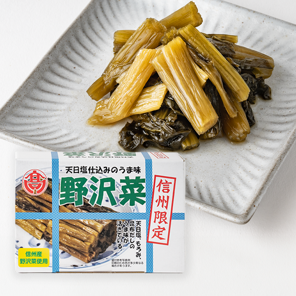 【つまみ】野沢菜大樽漬 - こだわりの製法が生む、深い味わい