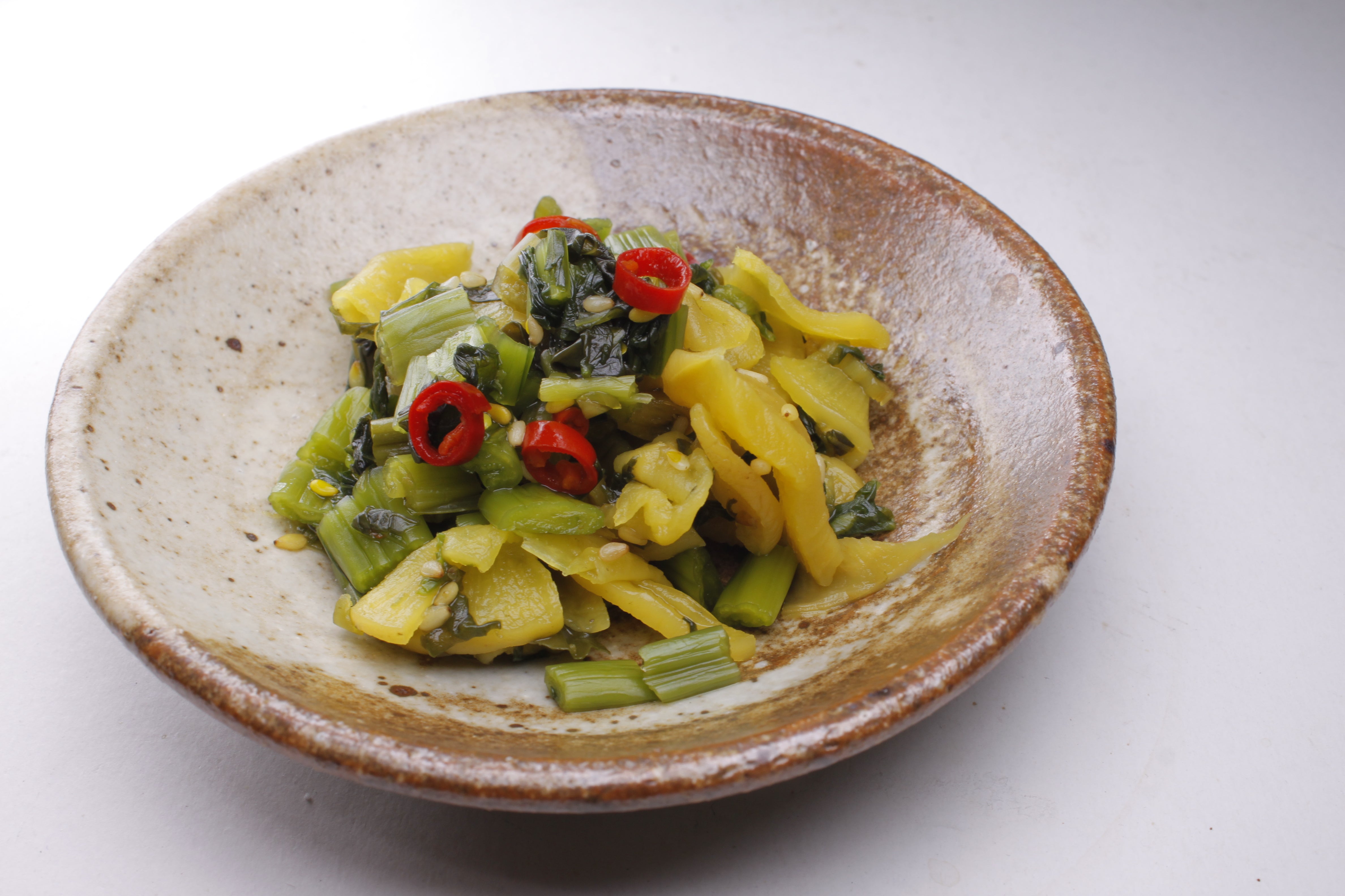 【ご飯のお供】信州伝統野菜 牧大根と野沢菜のきざみ漬