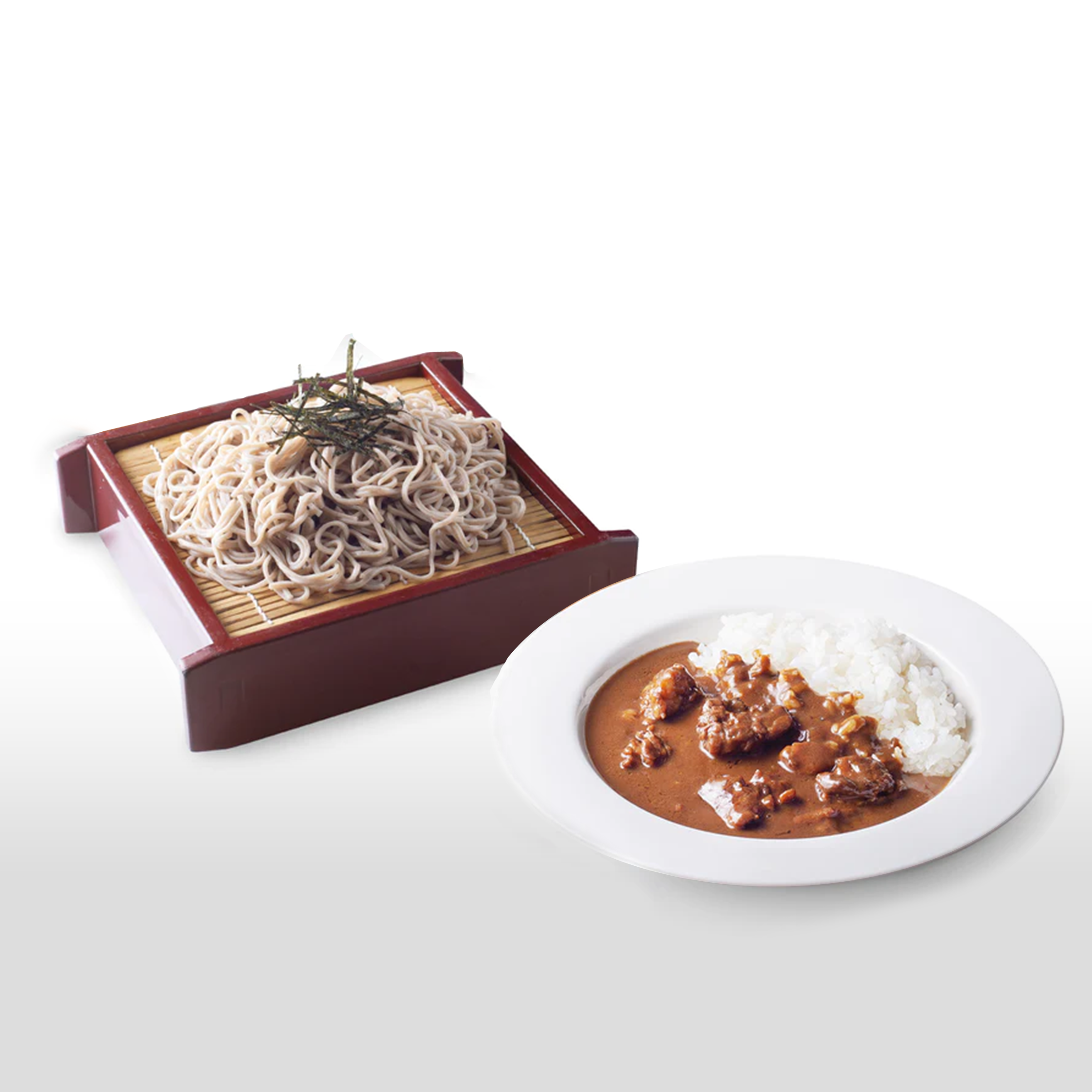 お歳暮 荻野屋年越しセット（そば2パック＋カレー4パック）【送料込】【熨斗（のし） - お歳暮】