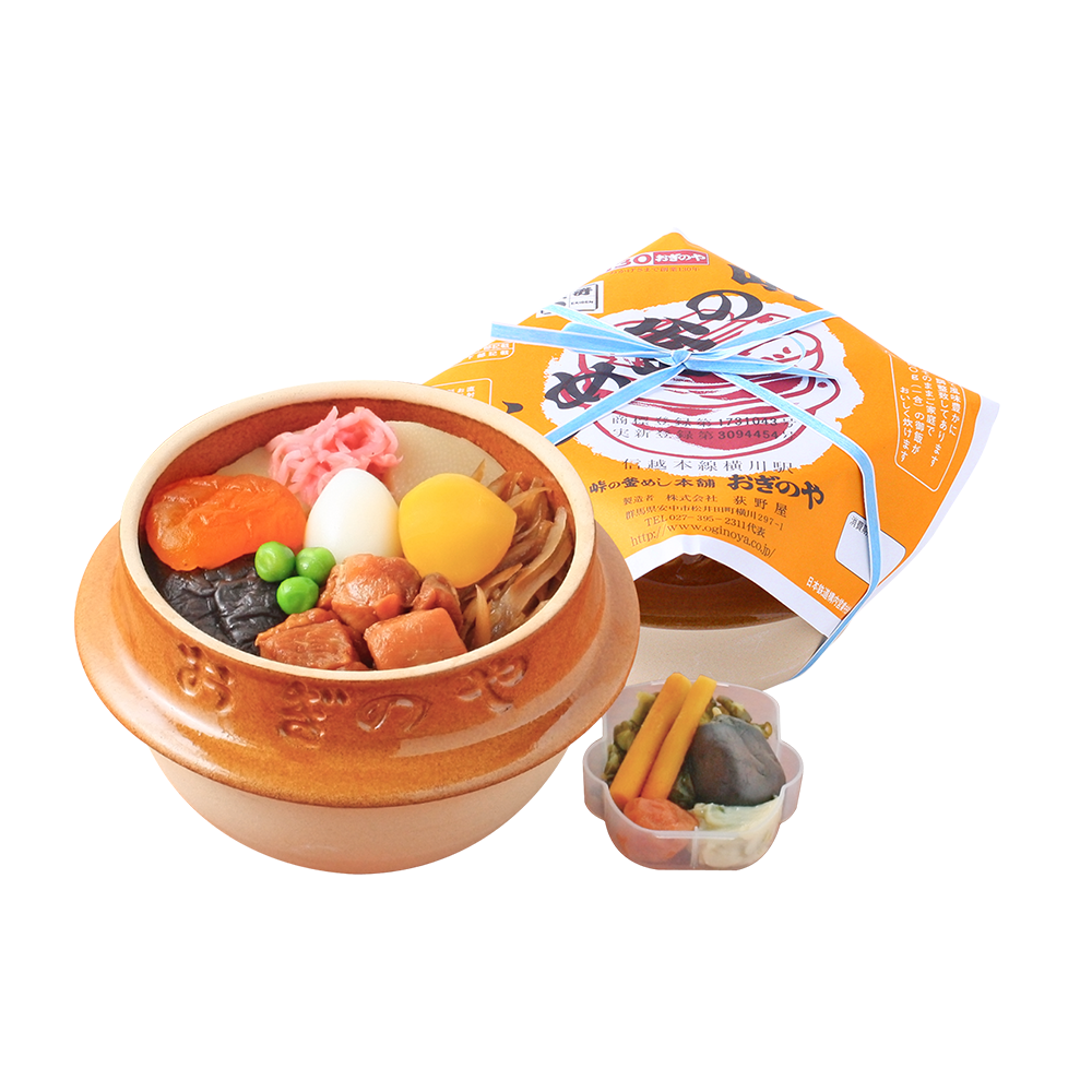完全無添加】峠の釜めし|荻野屋公式|横川駅弁|保存料・着色料・化学 完全無添加】峠の釜めし|荻野屋公式|横川駅弁|保存料・着色料・化学