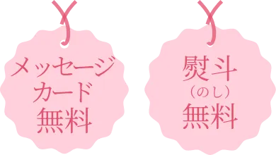 熨斗無料