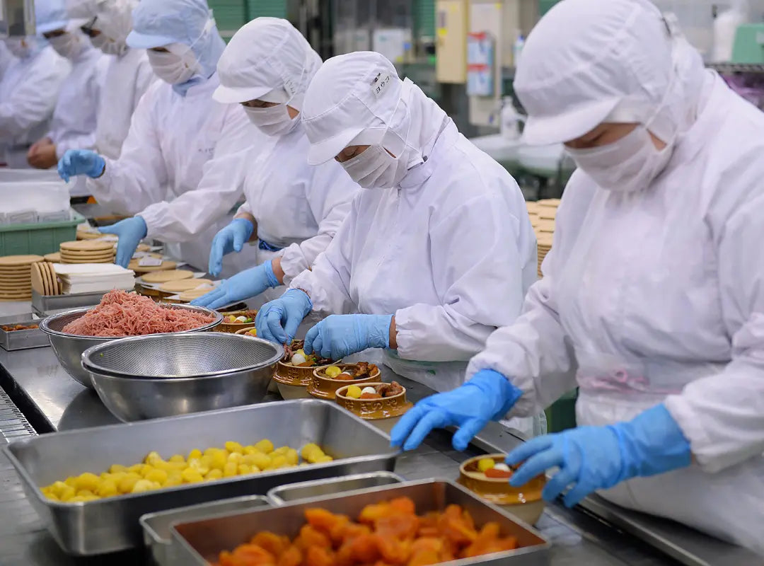 HACCPによる見直し以前から脈々と引き継がれる、徹底した衛生管理。