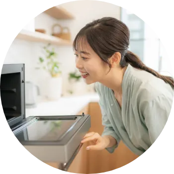 レンジで1分1年保存可能