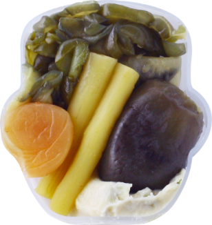 香の物もご一緒に