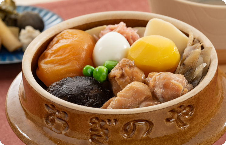 あとを引くあっさりとした味付けでしっかり満足